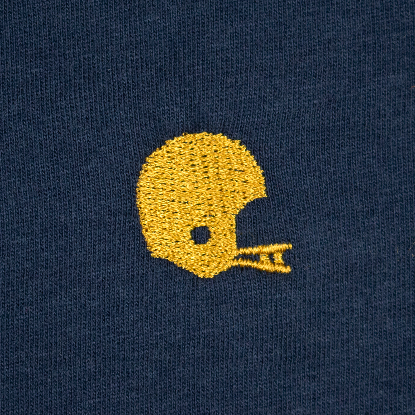 little gold helmet - simple tee