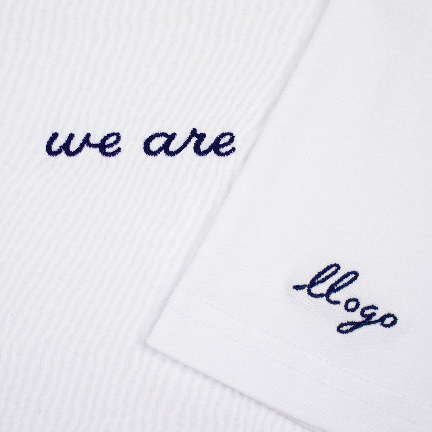 "we are" script shirt