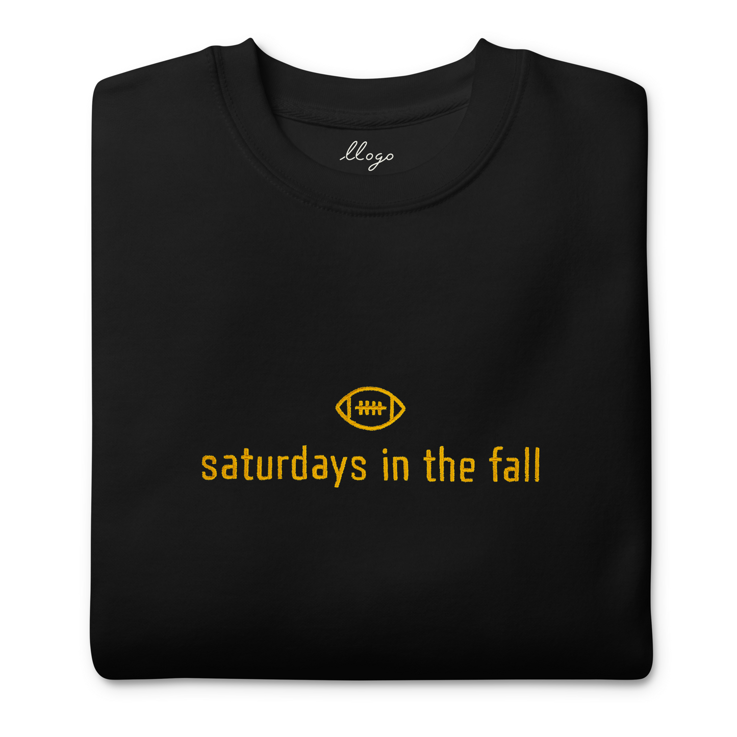 gold and black - saturdays in the fall