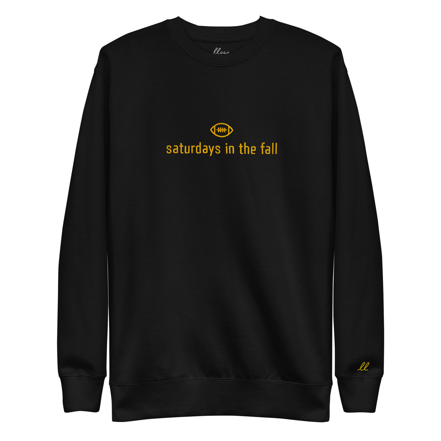 gold and black - saturdays in the fall