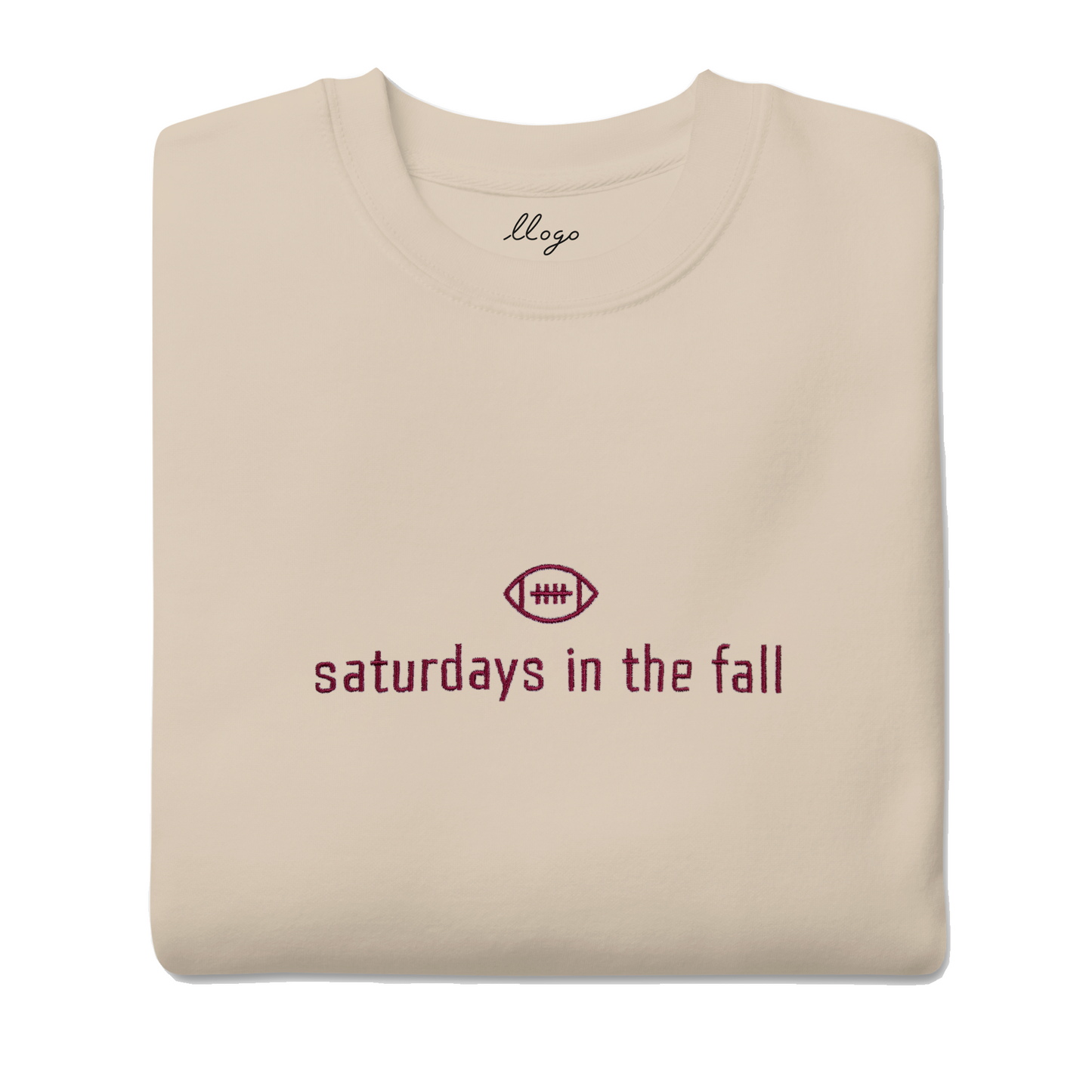 maroon and khaki - saturdays in the fall